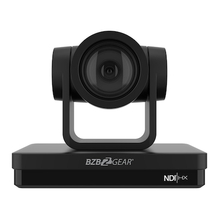Bzbgear Universal 1080P FHD PTZ 12X NDI/HDMI/SDI/USB 3.0 RS232/485 Live Streaming Camera Black BG-UPTZ-ND12X-B